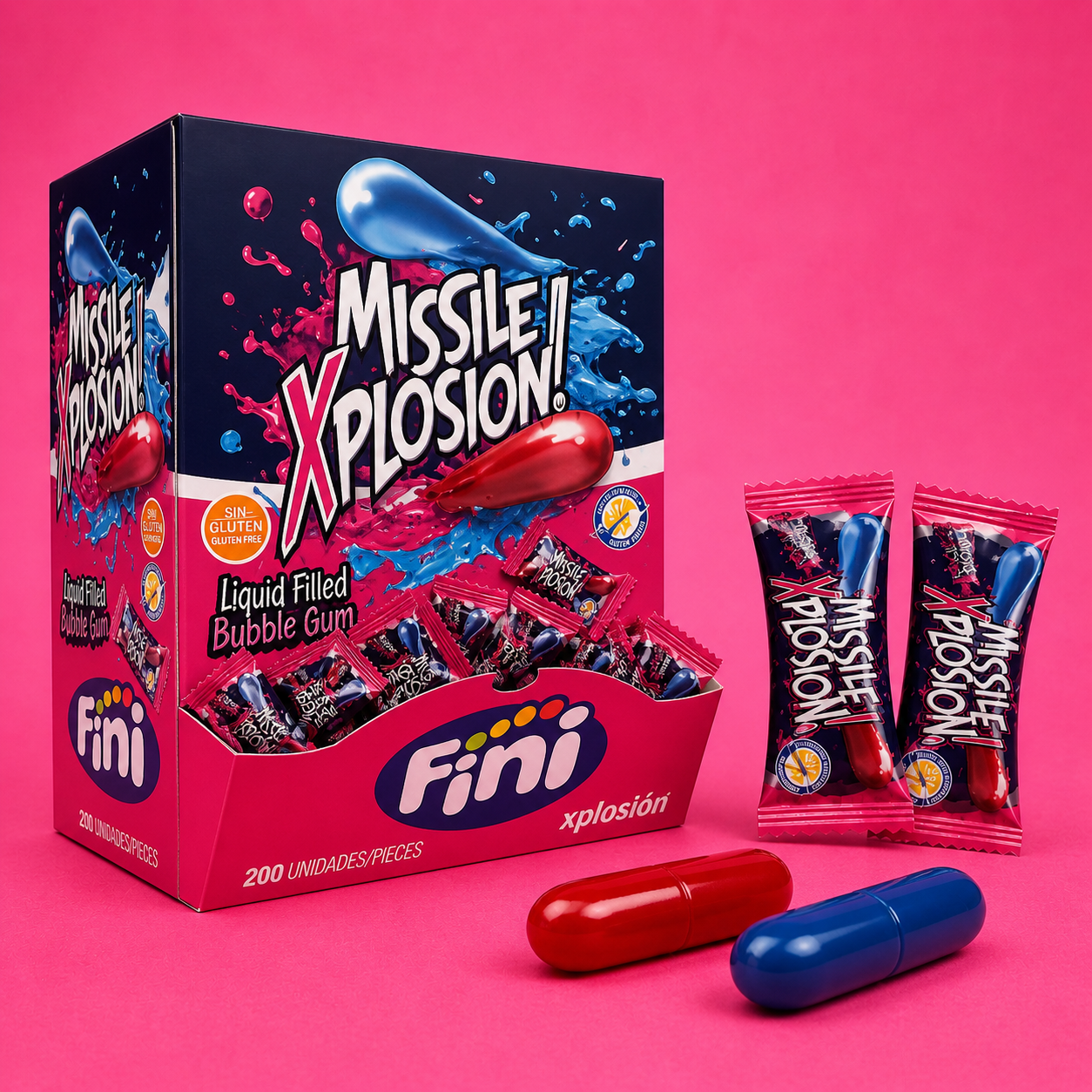 💥 Fini Box Missile Xplosion Gum