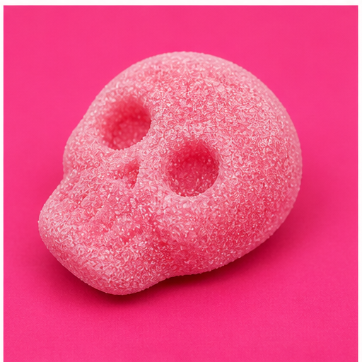 💀 Bonbons Têtes de Mort Acidulées